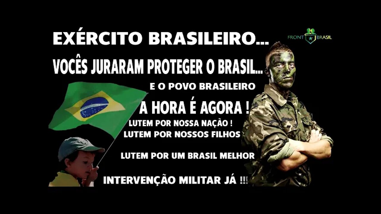 QUANDO EU PARTICIPAVA DO FRONT BRASIL CONSCIENTIZANDO UM SARGENTO SOBRE O SUSP QUE BOLSONARO VOTOU