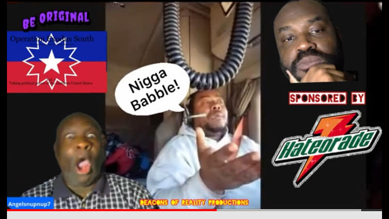 This HATER TheMD20 & His NIGGA BABBLE RANT ! 😅😅 #deaconsofreality #soulpower4ever #thepurge