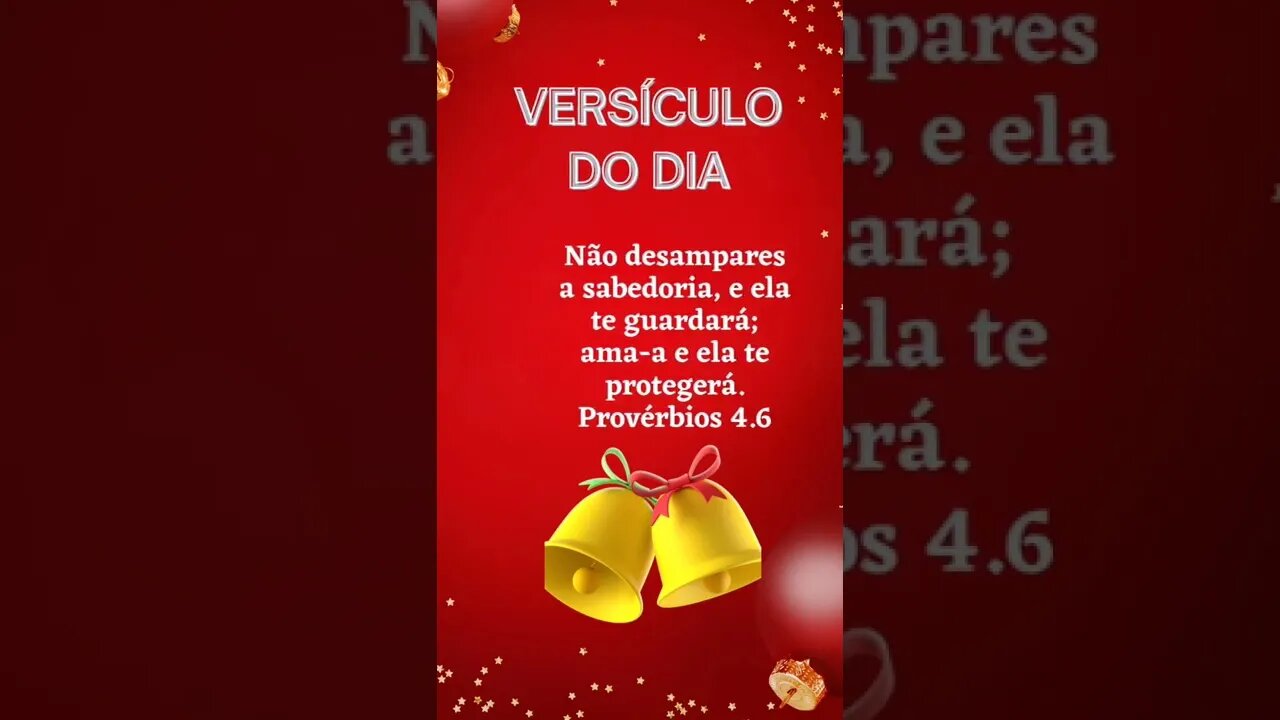 VERSÍCULO DO DIA 08/12/2022.#shorts