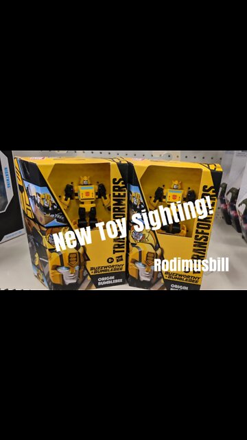 Transformers Buzzworthy Origin Bumblebee *Rodimusbill New Toy Sighting* #short