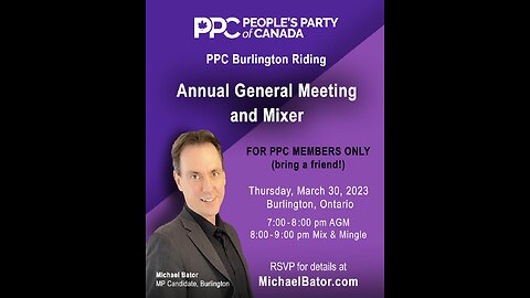 Still Room at the PPC Burlington AGM 2023