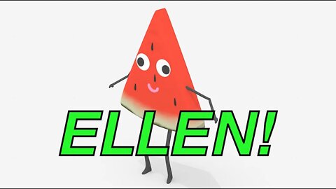 Happy Birthday ELLEN! - WATERMELON Birthday Song