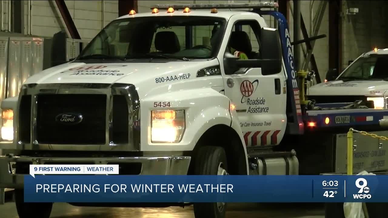 Cincinnati preps for winter weather