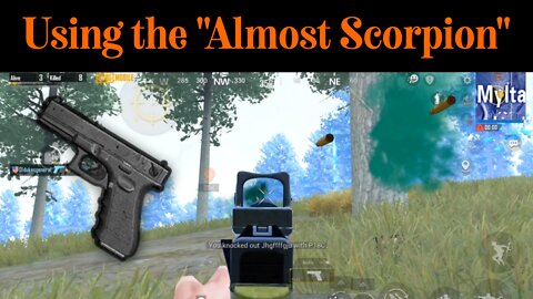 Using the "Almost Scorpion" - PubG Mobile