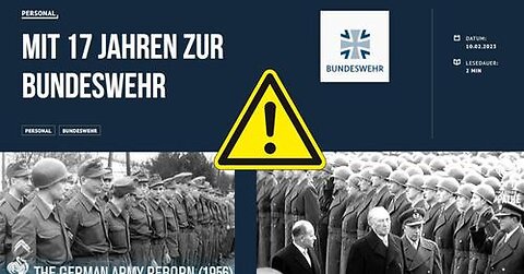 Rekrutiert die Bundeswehr Kindersoldaten in Deutschland?