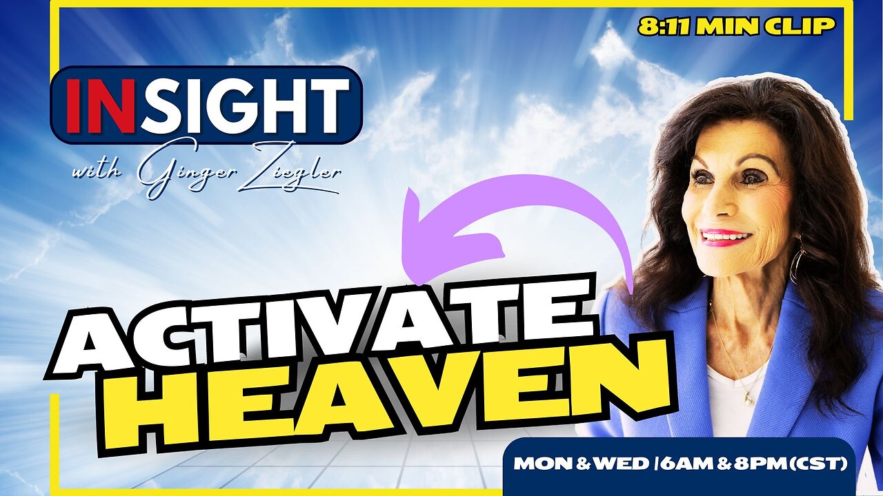 InSight with GINGER ZIEGLER | Activate Heaven's Response with Prophetic Decrees CLIP