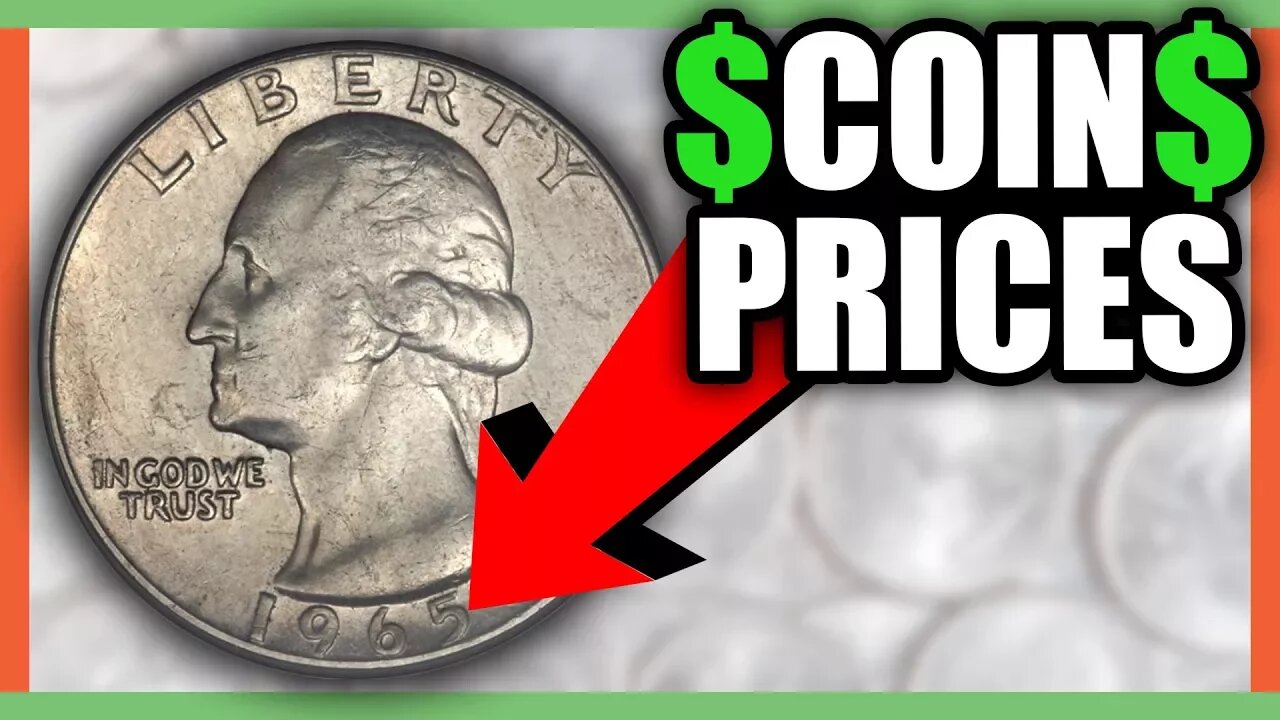 WHAT IS A 1965 QUARTER WORTH? RARE QUARTER WORTH MONEY!!