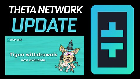 Theta Network Update! Tigons can now be moved off of Theta Drop