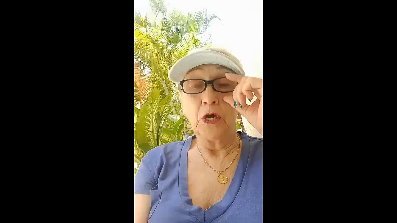 Granny Peach’s thought for the day:Watching You.