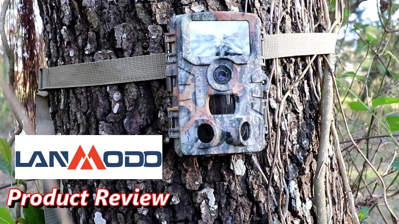 LANMODO trail camera. 1080P Day and night vision game camera. How good is it? (Product Review)