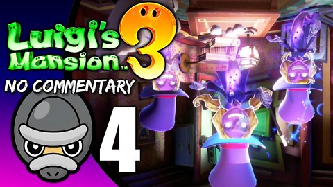 Part 4 // [No Commentary] Luigi's Mansion 3 - Switch Gameplay