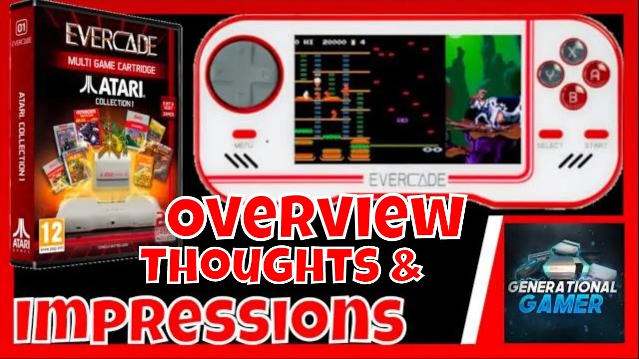 Evercade Hype or Worth It? Atari Collection 1 (Overview, Thoughts & Impressions)