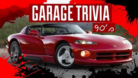 GARAGE TRIVIA 9 - You Pick the Winner!