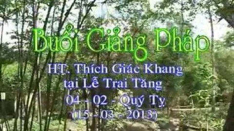 36. PHÁP MÔN TỊNH ĐỘ 36 SƯ GIÁC KHANG GIẢNG