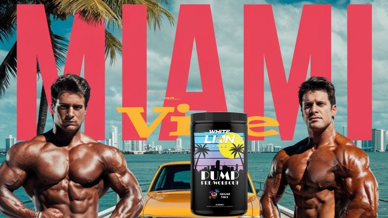 White Lion Labs Pump Preworkout Miami Vice Flavor