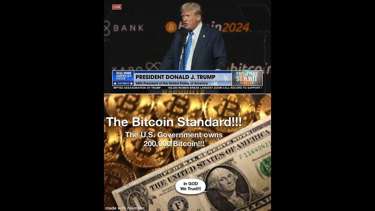 The Bitcoin Standard!!! In GOD We Trust!!!