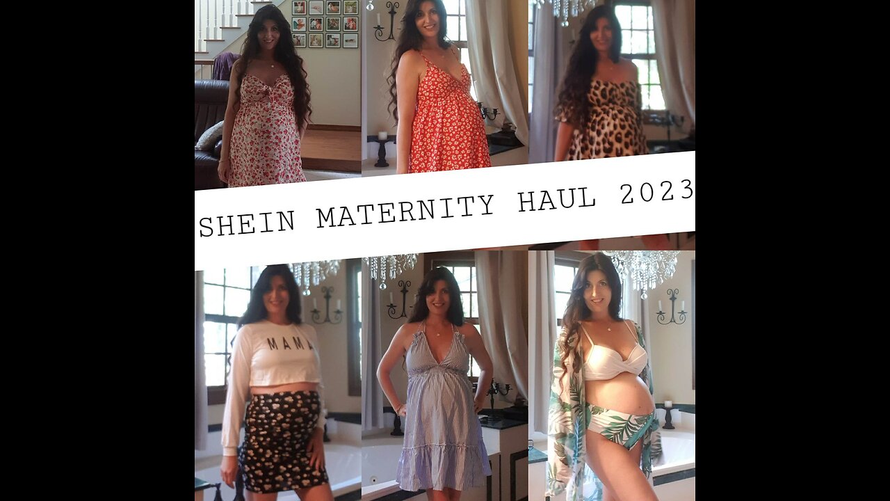 SHEIN Maternity Summer 2023 Haul