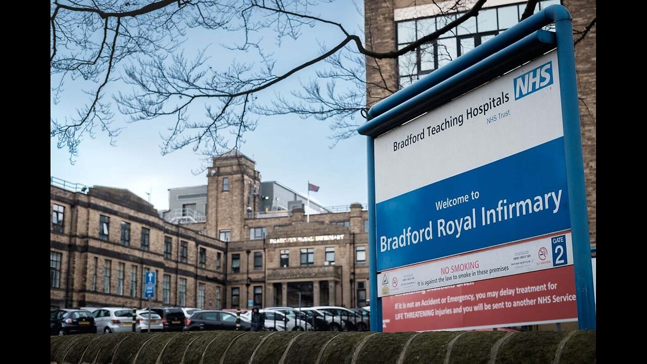 Eye update, and mass immigration causes the collapse of Bradford NHS hospital