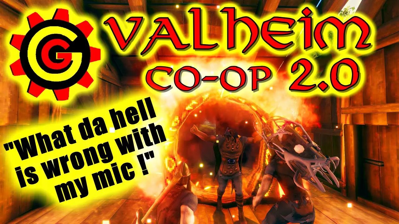 Valheim Co-Op 2.0 - Goofing Around Before We Record - Mookie Has Mic Problems