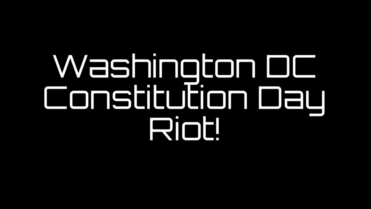 Blasian Babies Washington, D.C. Constitution Day Riot 😉