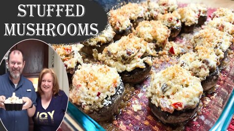 STUFFED MUSHROOMS RECIPE | Holiday Appetizers