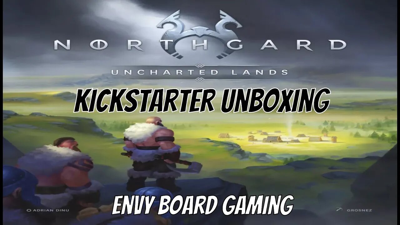 Northgard: Uncharted Lands Kickstarter Unboxing