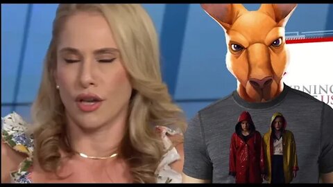 Ana Kasparian attempts to dunk on the right and fails