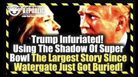 Trump Infuriated!!! The Largest Story Since Watergate Just Got Buried!!!
