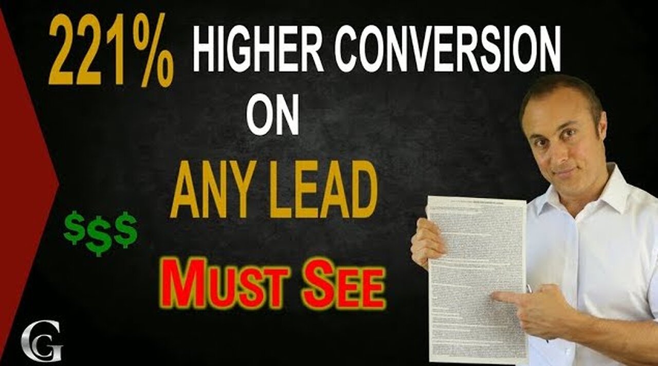 221% Higher Conversion On Any Lead