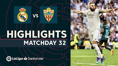 Highlights Real Madrid vs UD Almería (4-2)