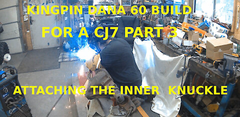 Kingping Dana 60 build for a CJ Part 3: Welding on the inner C