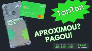 Chegou o TapTon! Seu celular, virou uma maquininha! Venha para a Ton!