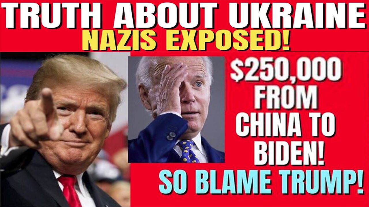 Sep 27: Ukraine Truth Exposed! Biden $250K Blame Trump -Red Sea