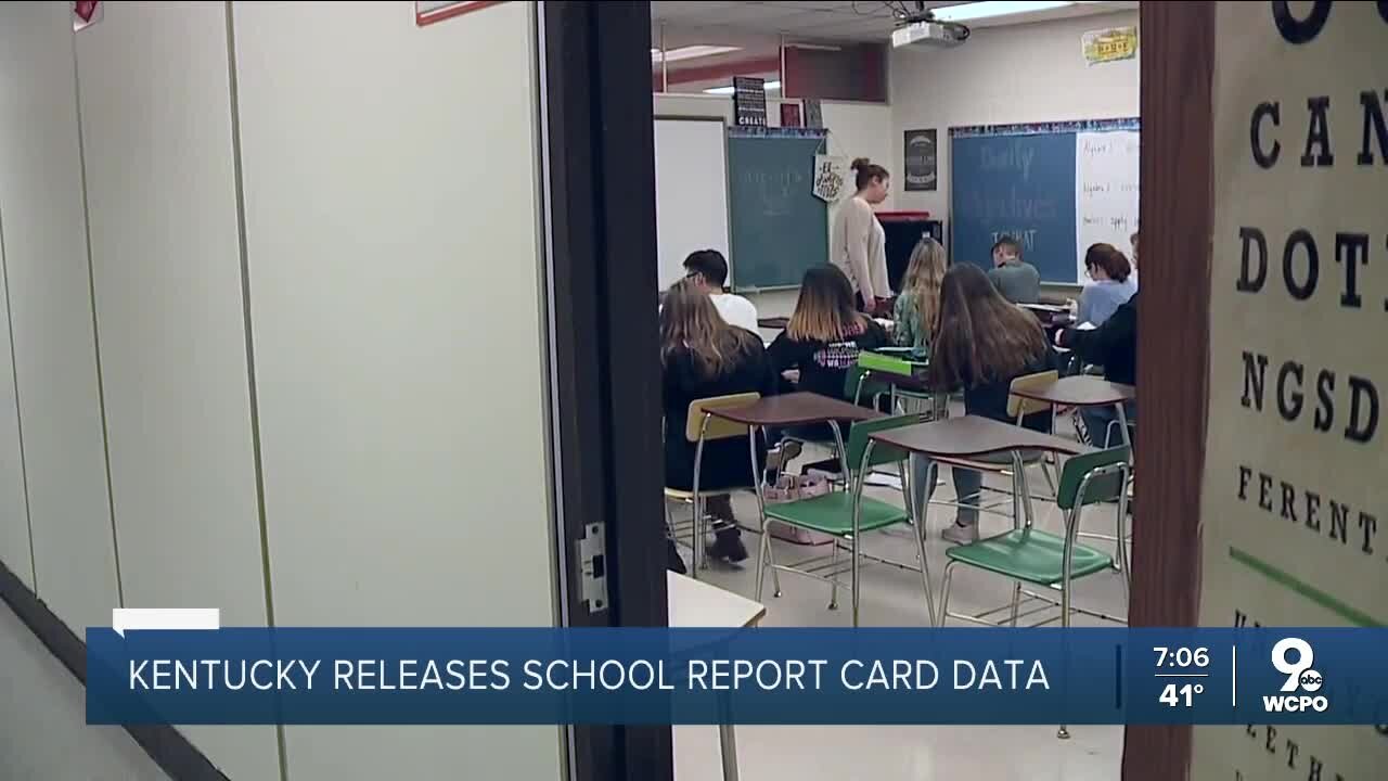 Kentucky releases school report card data