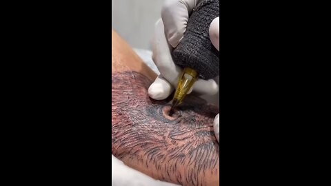 Removing scar by tattoo #Eagle-tattoo