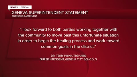 Geneva teachers end strike after agreement reached, no school for students Friday