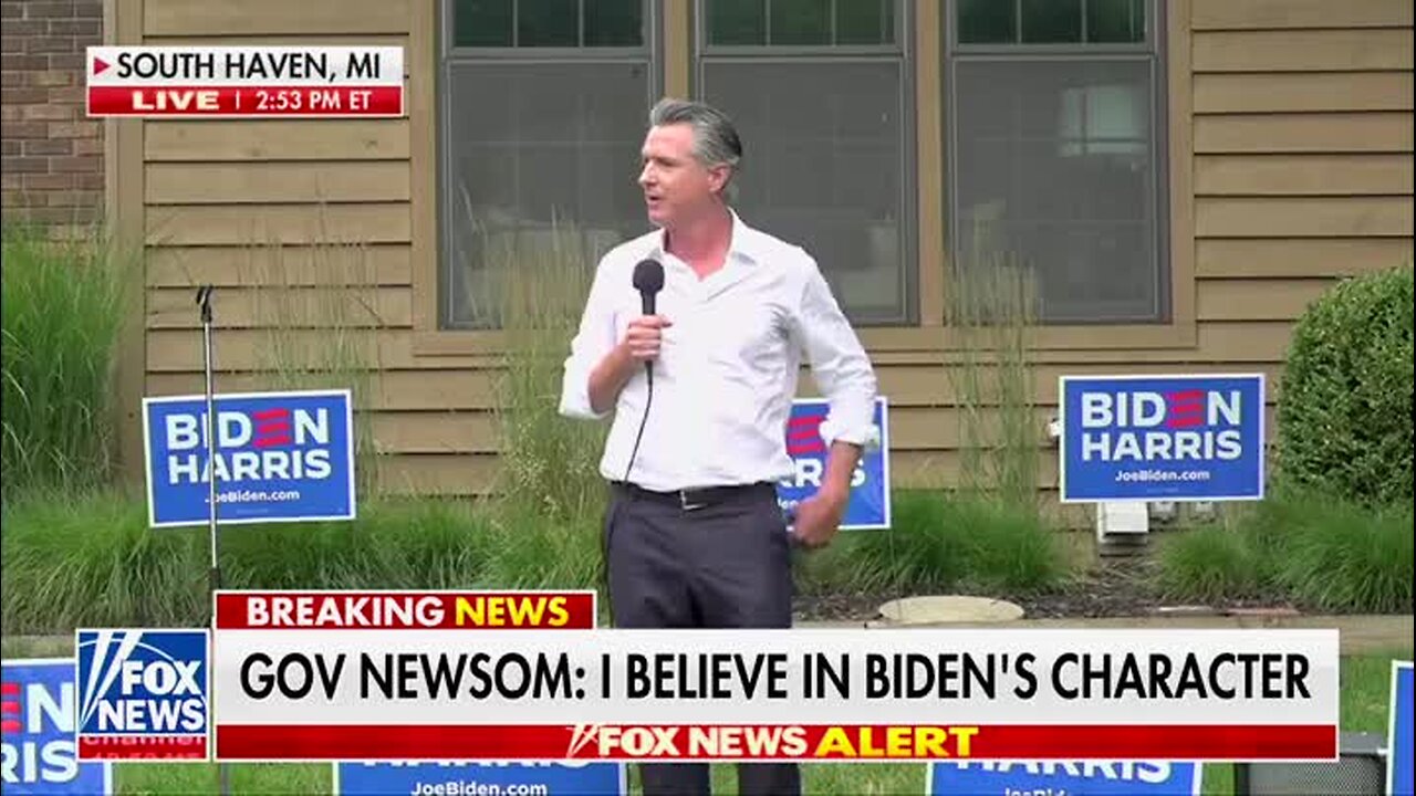 ‘No One Booed, I’m Impressed’: Gavin Newsom Surprised by Michigan Crowd’s Reaction to Him Talking About Ronald Reagan