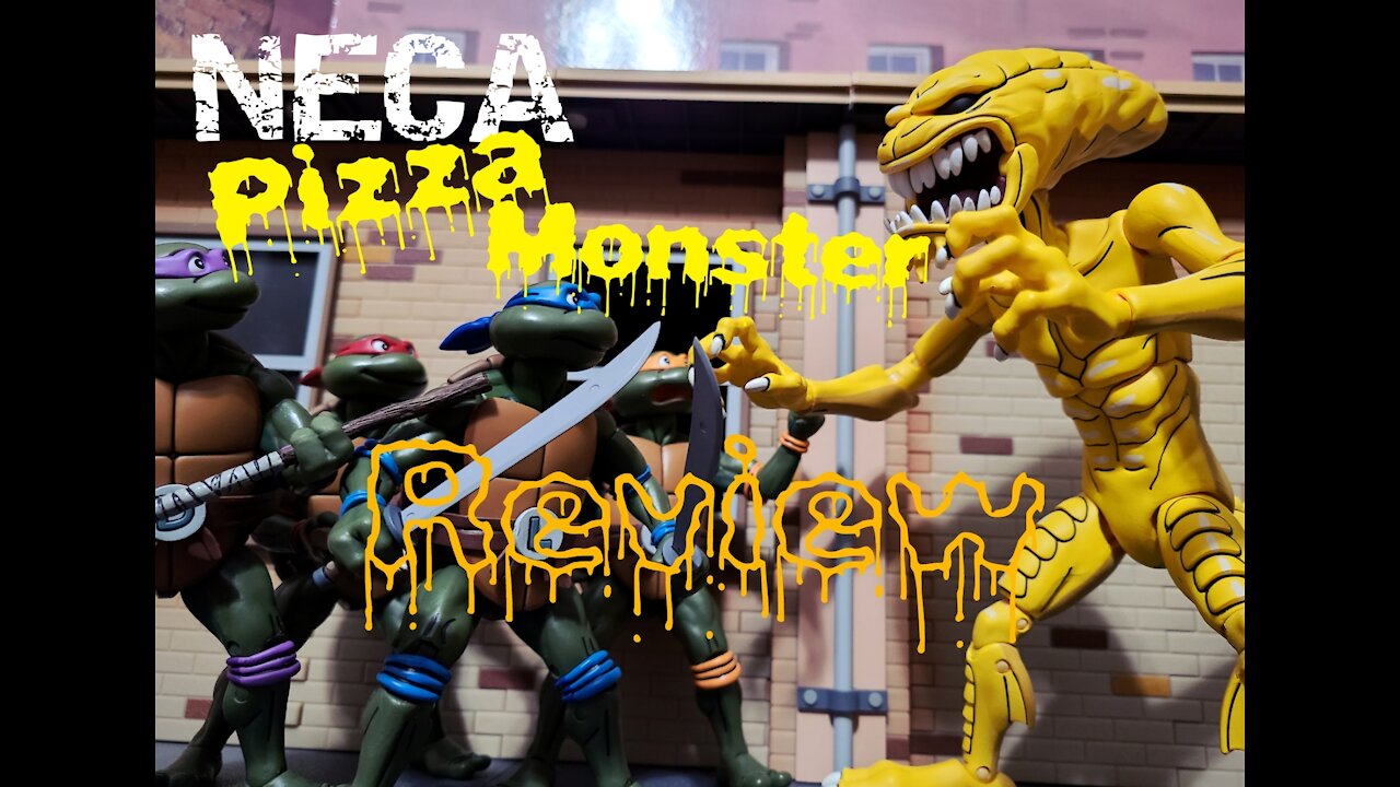 NECA TMNT Ultimate Pizza Monster Action Figure Review