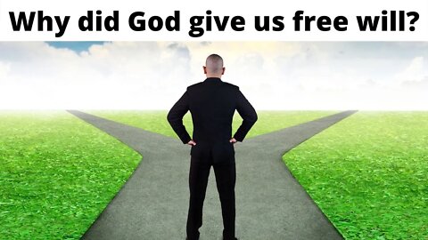 Why did God give us free will?