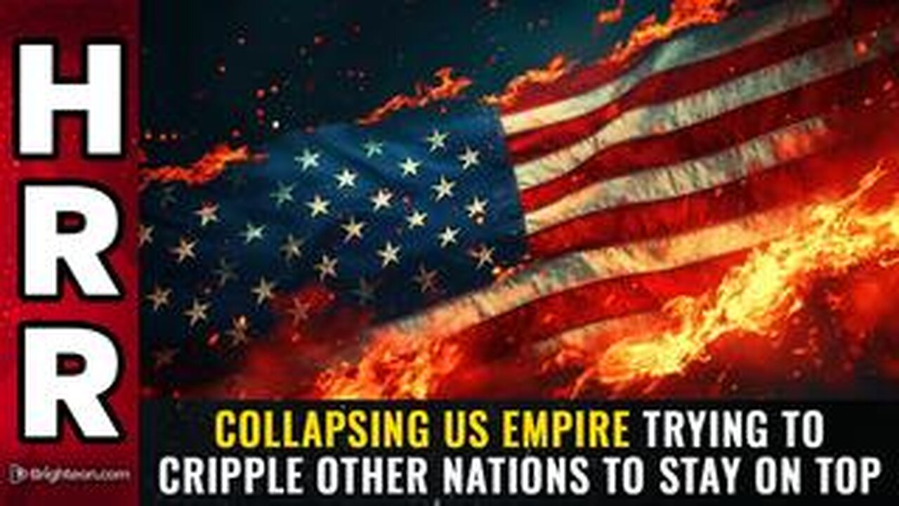 Collapsing US empire trying to CRIPPLE other nations to stay on top