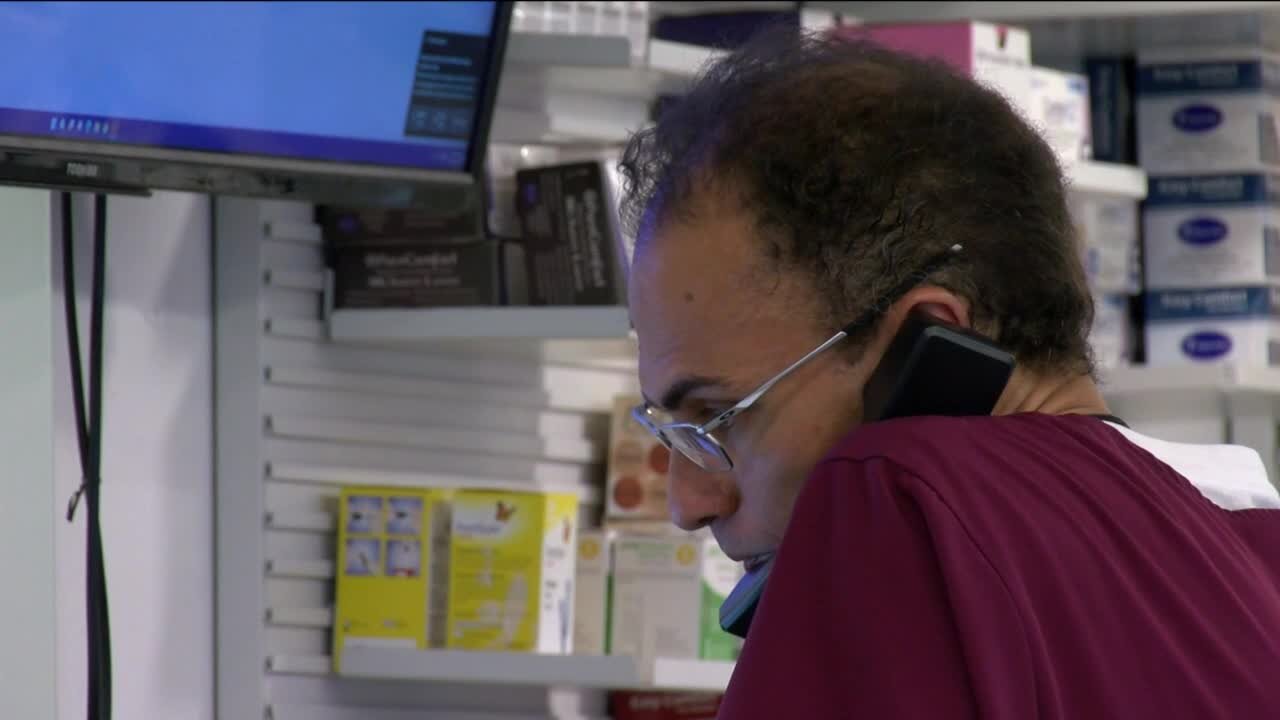 Compound pharmacist working to bridge a medical gap