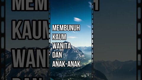 Haram membunuh kaum wanita dan anak-anak kecil dalam perang