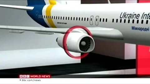 Video Shows Ukrainian Airliner On Fire While Flying Before Crash!