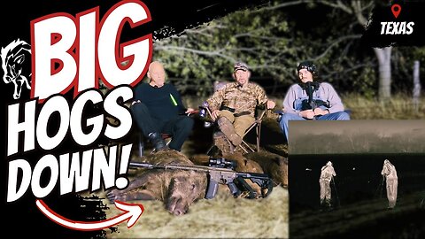 Big Hogs Down | Thermal SHOTS!