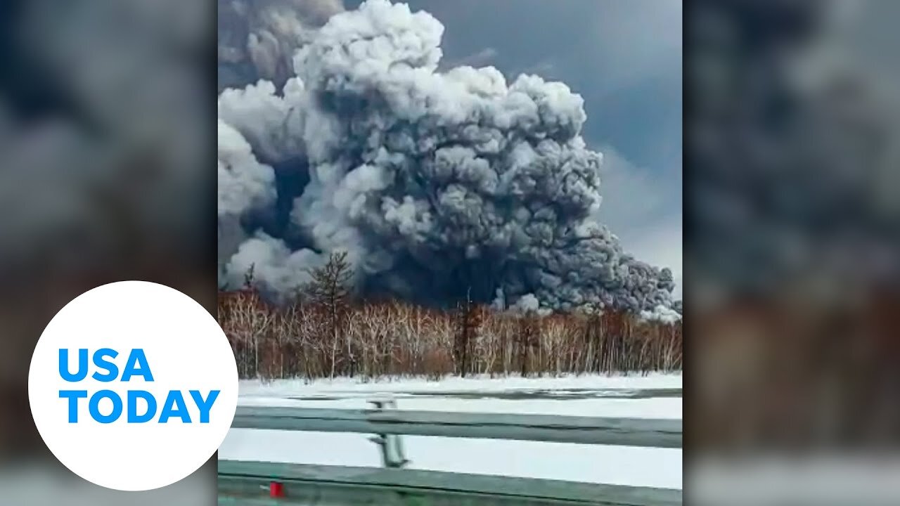 Russia’s Shiveluch volcano on eastern Kamchatka Peninsula erupts