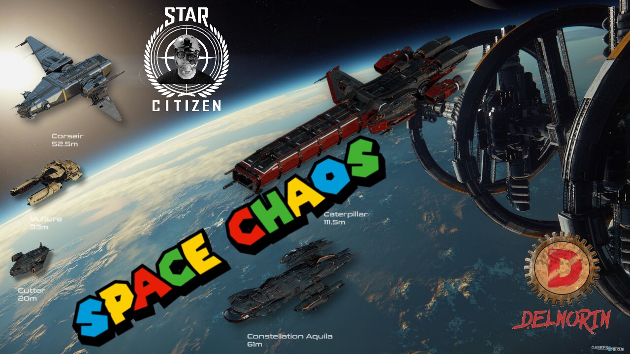 🔴 LIVE - Star Citizen [ Saturday Chaos - Vulture Life - ROC Mining]