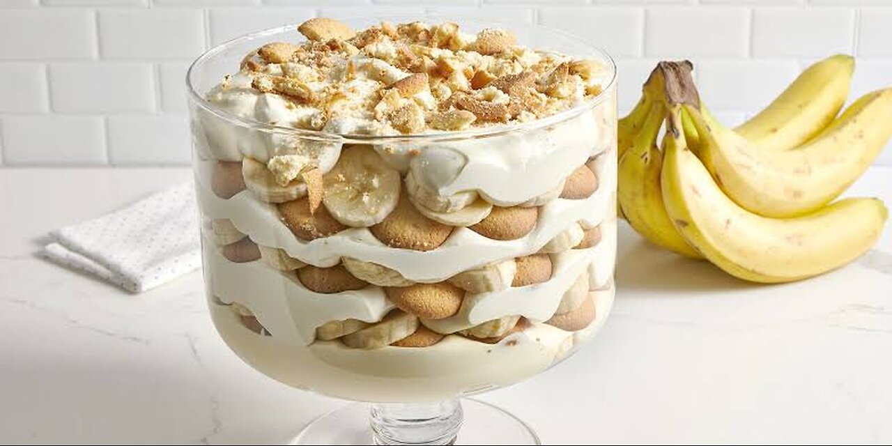 HOMEMADE BANANA PUDDING - OLD FASHIONED RECIPES cc by Collard Valley Cooks 🍌🍰