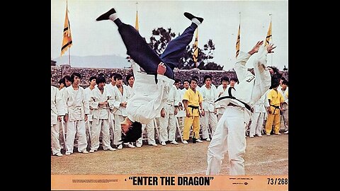 Cross kick Studio Films Bruce Lee Enter the Dragon