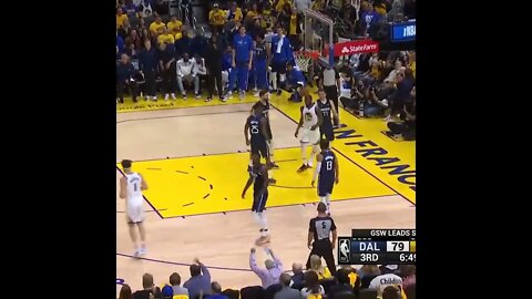 Klay stopped on a dime