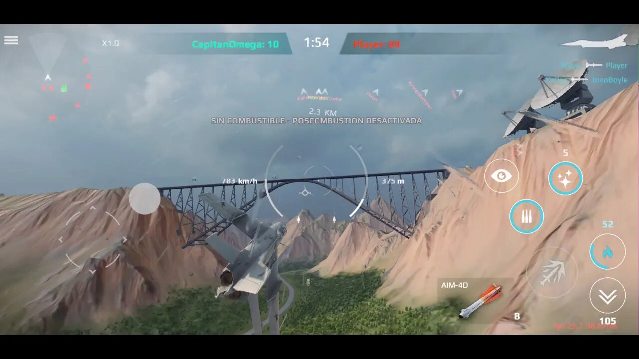 SKY COMBAT: Jugada 15 | Entretenimiento Digital 3.0